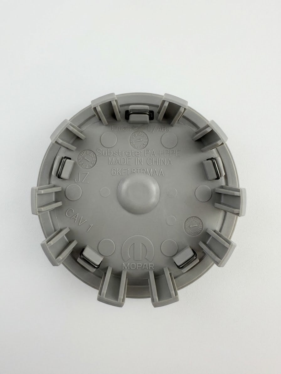 One 2019-2026 Dodge Ram 1500 Satin Black Center Cap 2.5" Single Center Cap3