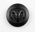 One 2019-2026 Dodge Ram 1500 Satin Black Center Cap 2.5" Single Center Cap0