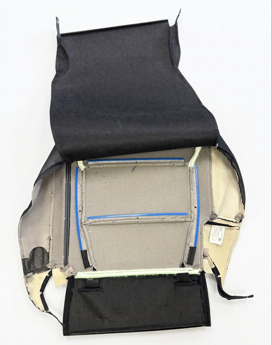 2021-2026 F150 Black Leather Rear Passenger Side Seat Bottom Cover New Takeoff5