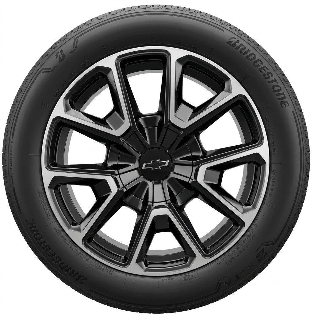 22" Chevy Silverado Tahoe Suburban OEM Wheels Bridgestone Tires TPMS LUG NUTS0