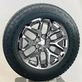 20" Chrome Snowflake NEW Wheels Goodyear AT Takeoff Tires TPMS GMC Sierra Yukon0