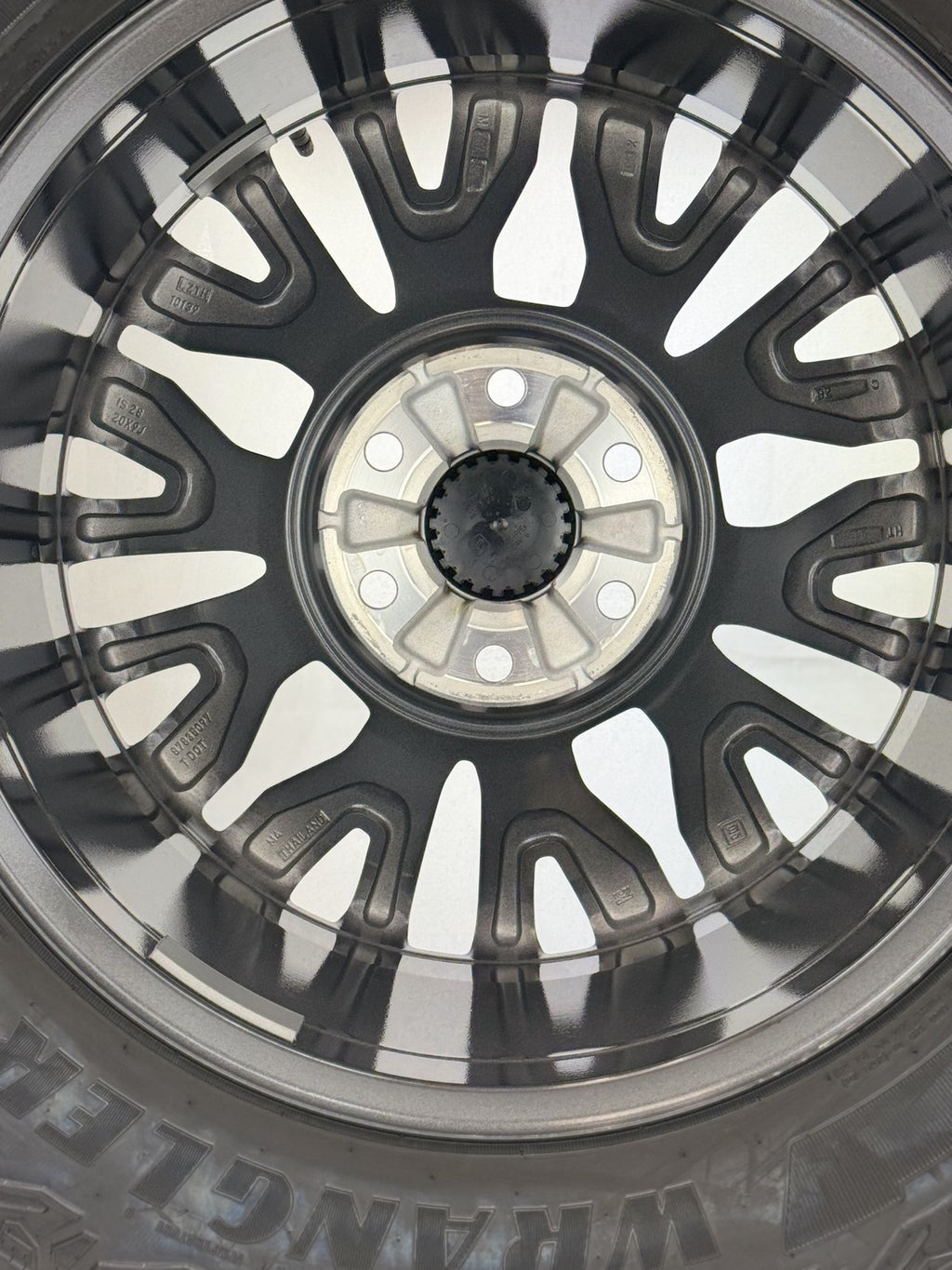 20" Chevy Silverado Tahoe OEM Wheels Goodyear A/T Tire New Takeoff TPMS LUG NUT11