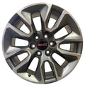 20” GMC Sierra and Yukon Gunmetal Machined OEM Wheels New Takeoff Set Of Four0