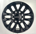Set of 4 OEM Chevy Silverado 2500 20" Black Trail Boss New Takeoff Wheels0