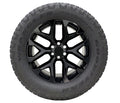 20" Gloss Black Snowflake NEW Wheels Goodyear AT Takeoff Tires TPMS GMC Sierra0