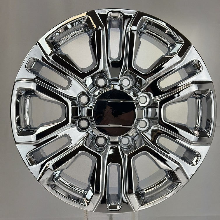 Chrome 20" 8 Lug Split Spoke Wheels Rims 8-180 Chevy Silverado 2500 HD 2011-20261