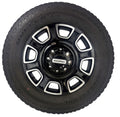 Ford F250 20" Black And Machine OEM Wheels Bridgestone A/T Tires New Takeoff0