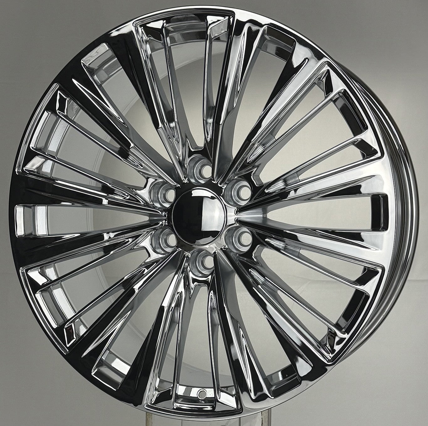 22" Chrome Multi Spoke Wheels Highway Tires TPMS Cadillac Escalade, Yukon Tahoe7