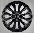 Gloss Black Denali 22" Wheels 275/50R22 Blackhawk AT Tires TPMS GMC Sierra Yukon0