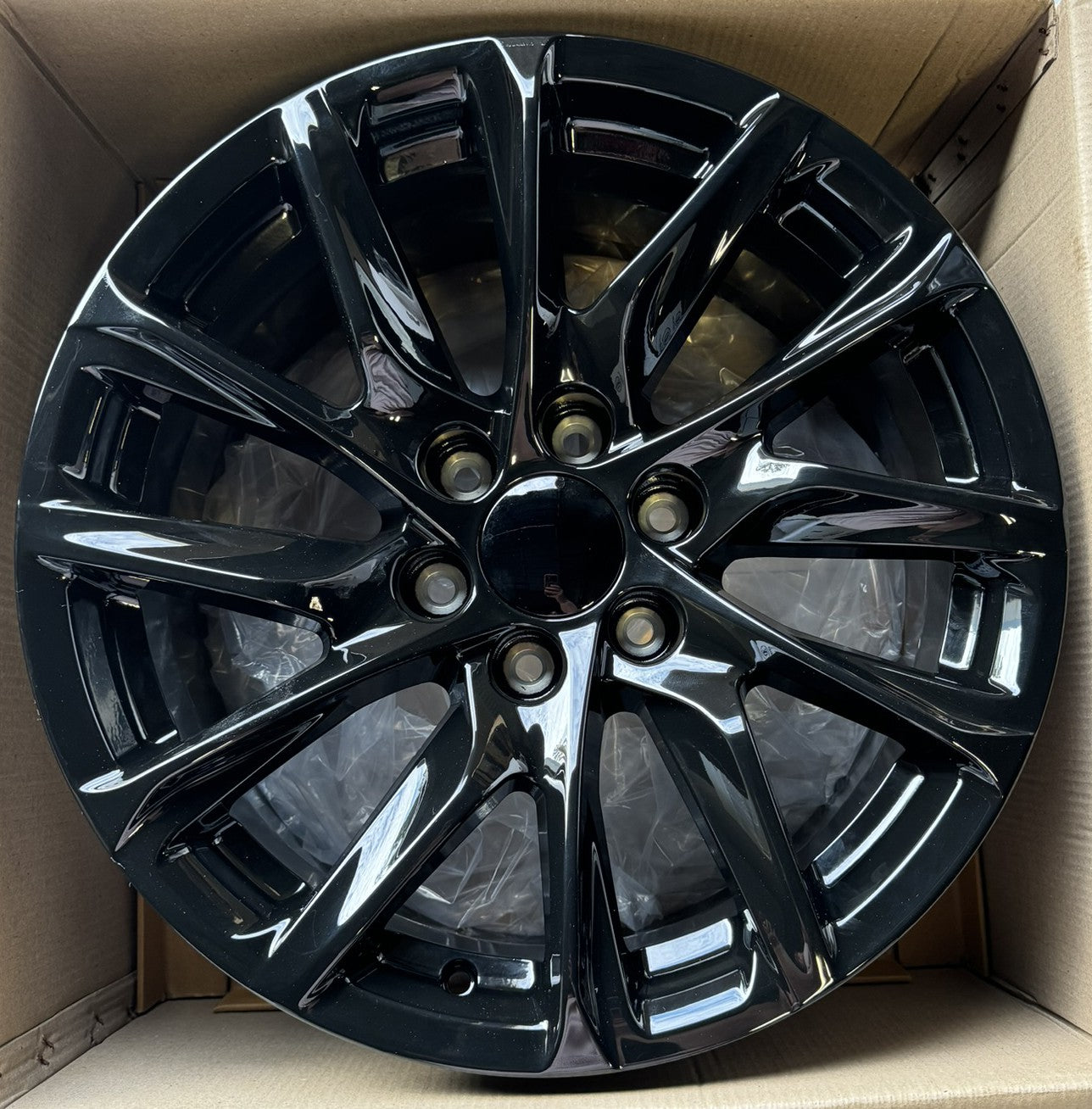 24" Gloss Black Escalade Sport Platinum OE Replica SSX Wheels Rims Set of 40