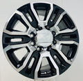 2011-2026 GMC Sierra 2500 3500 Black And Machine Aluminum 20" 8 Lug Wheels0