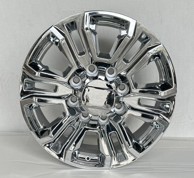 2011-2026 Chevy Silverado 2500 Chrome 20" 8-180 8 Lug Wheels 275/65R20 R/T Tires4