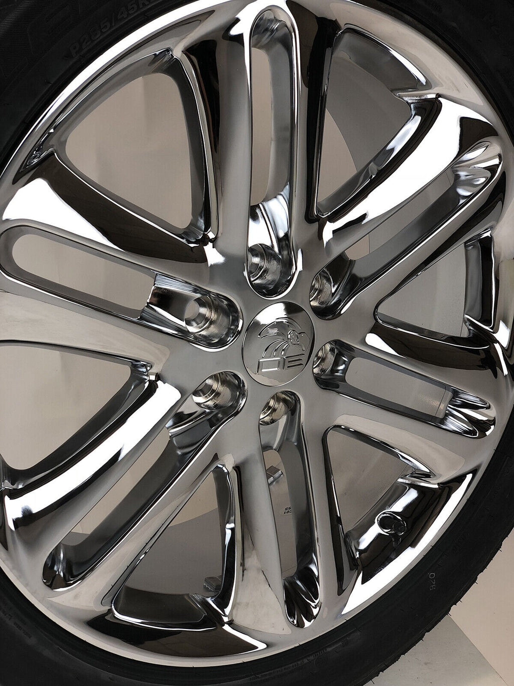 22" Chrome Ford F150 Replica Wheels W/ Bridgestone 285/45R22 Tires TPMS LUG NUTS2