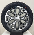 22" Chrome Snowflake Wheels All Terrain Tires 2000-26 GMC Sierra Yukon Denali0