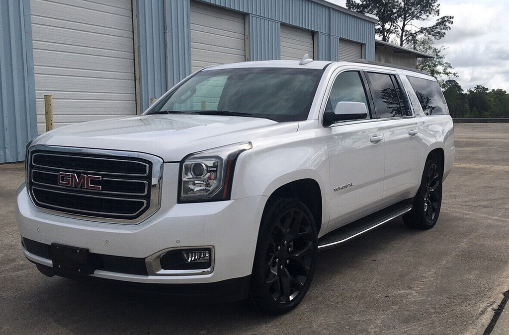 Chevy 24" Black Snowflake Wheels Tires Fits 2000-2026 Silverado Tahoe Suburban2