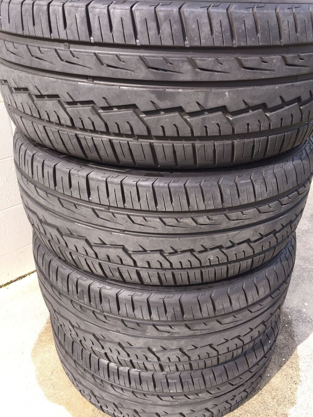 Black 7 Split Spoke 22" Wheels Ironman H/T Tires Chevy Tahoe Silverado Set 44