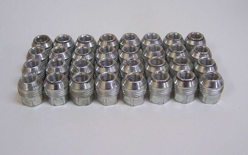 Set 32 Chevrolet Silverado 2500 3500 Metric Double Threaded Lug Nuts NEW0