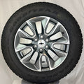 20" Chevy Silverado Gunmetal OEM Wheels Goodyear A/T Tire TPMS LUG NUT 2000-20260