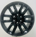 Gloss Black 20" Wheels Rims for 2000-2026 Chevy Silverado Tahoe Suburban0