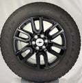 20" Chevy Silverado Tahoe Suburban Black OEM Wheels Goodyear AT Tires TPMS LUGS0