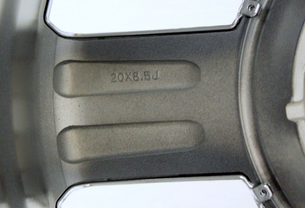 GMC 20" Hyper Silver with Chrome Wheels Rims fits 2000-18 Sierra Yukon Denali4