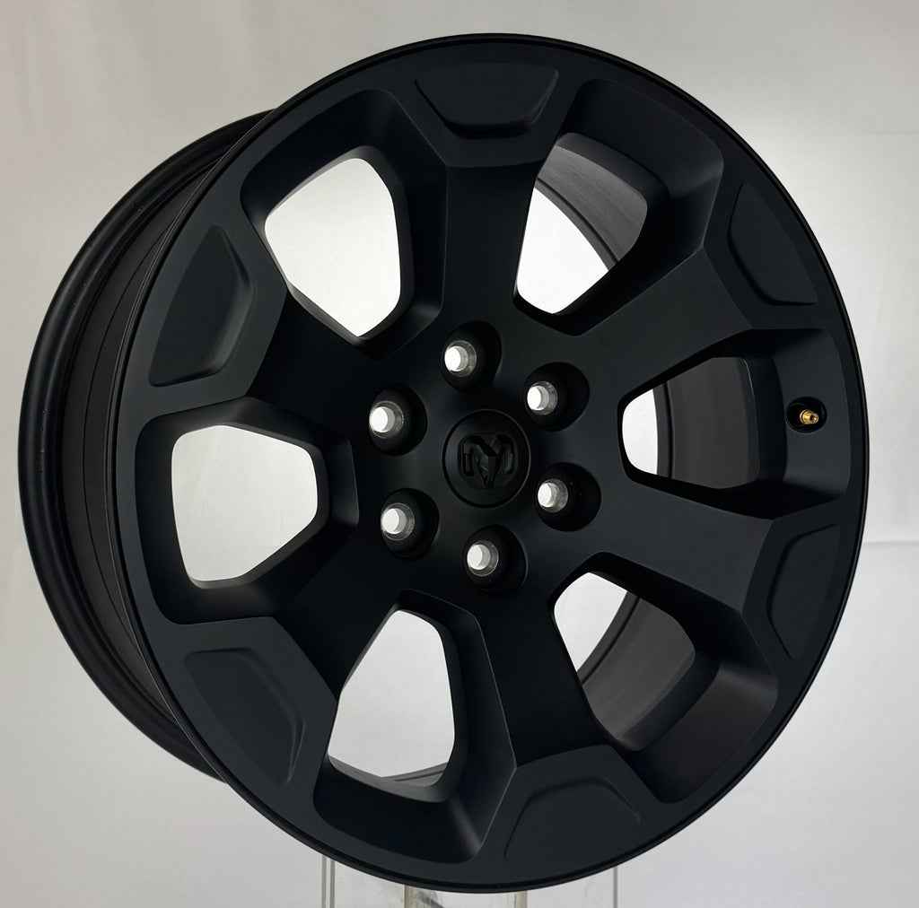 20" Dodge Ram 1500 Satin Black Clad Factory OEM Wheels Set Of 4 New Takeoff4