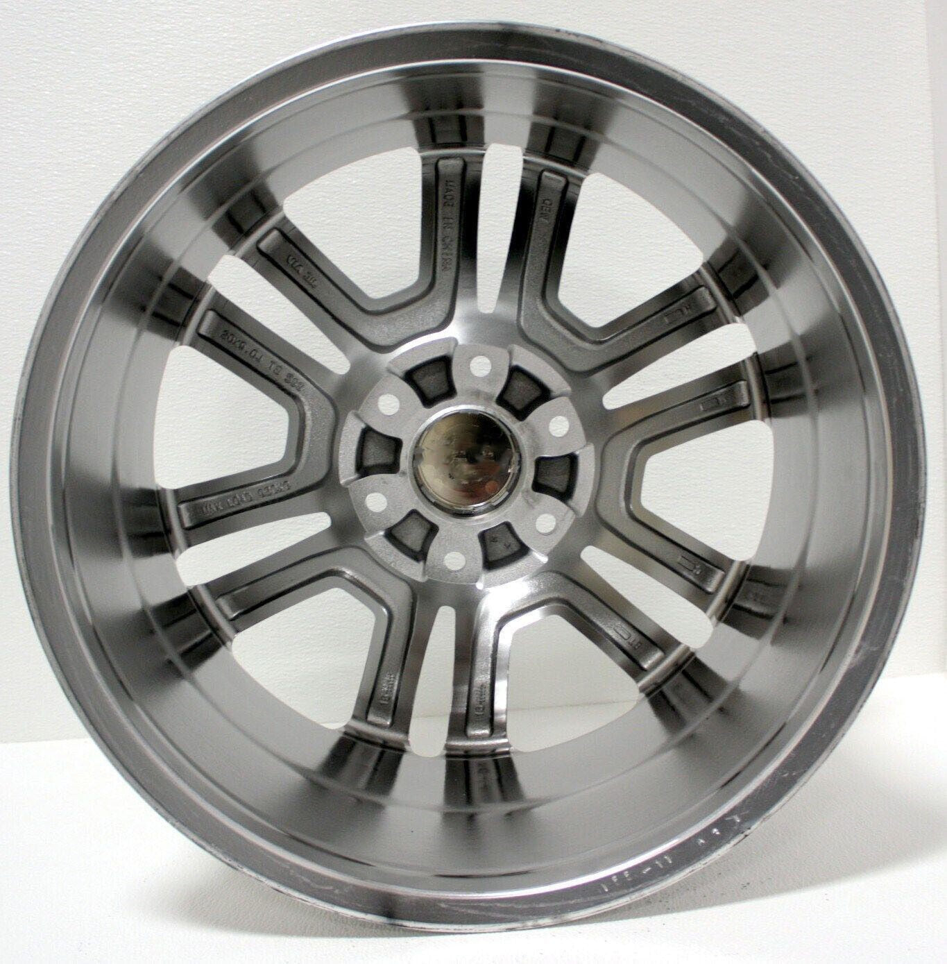 GMC 20" Chrome Split Spoke Replica Wheels Rims For 2000-26 Sierra Yukon Denali4