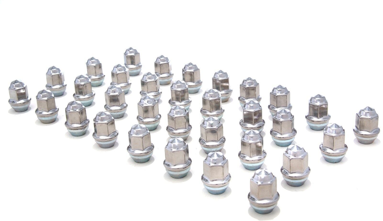 Set of 32 NEW 1/2"-20 Right Hand Thread Trailer Lug Nuts0