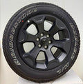 New Takeoff 20" Dodge Ram 1500 Satin Black Wheels 275/55R20 Bridgestone HL Tires0