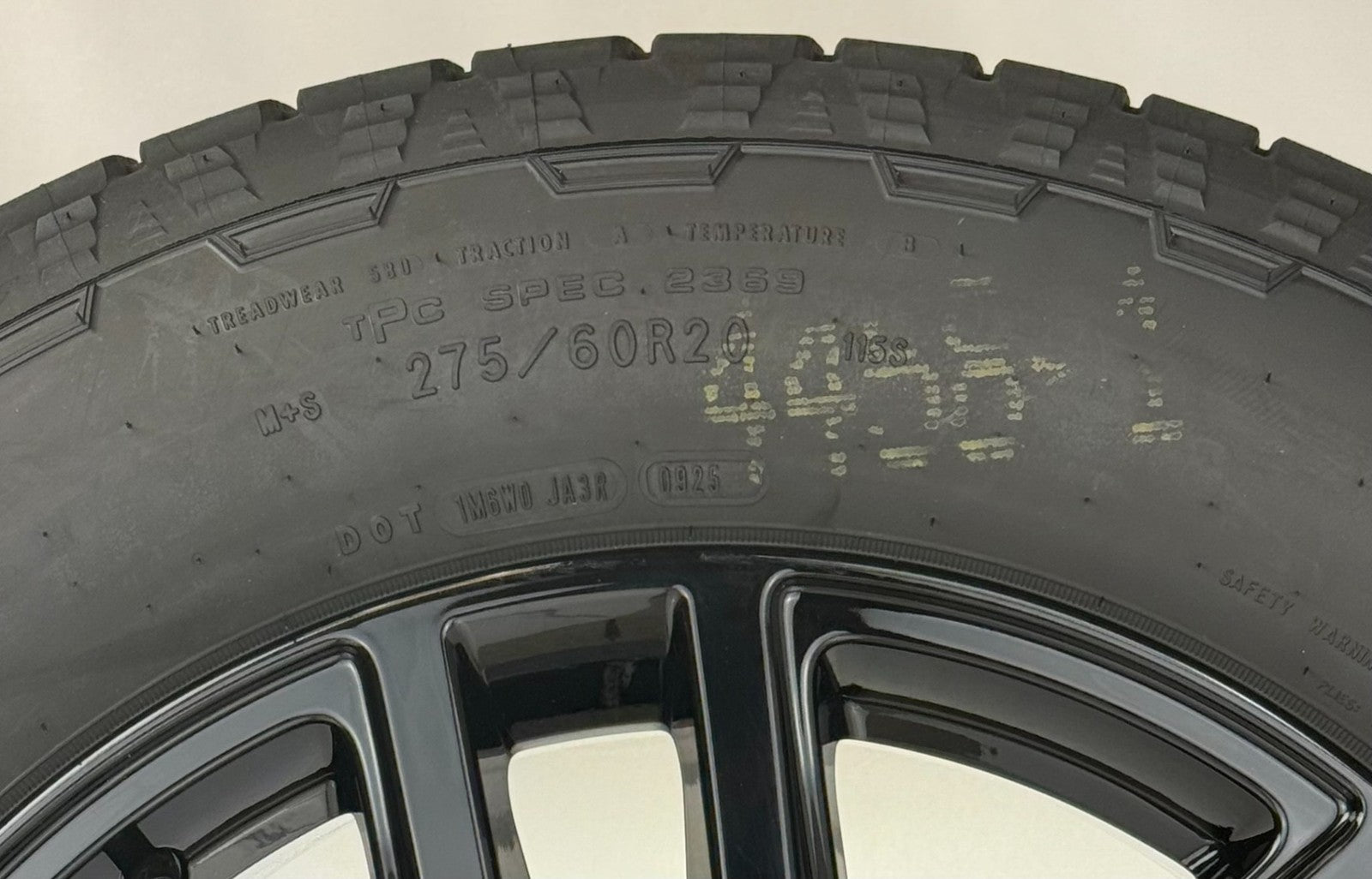 20" GMC Sierra Black Elevation Denali SLT OEM Wheels Goodyear AT Tires TPMS LUGS1