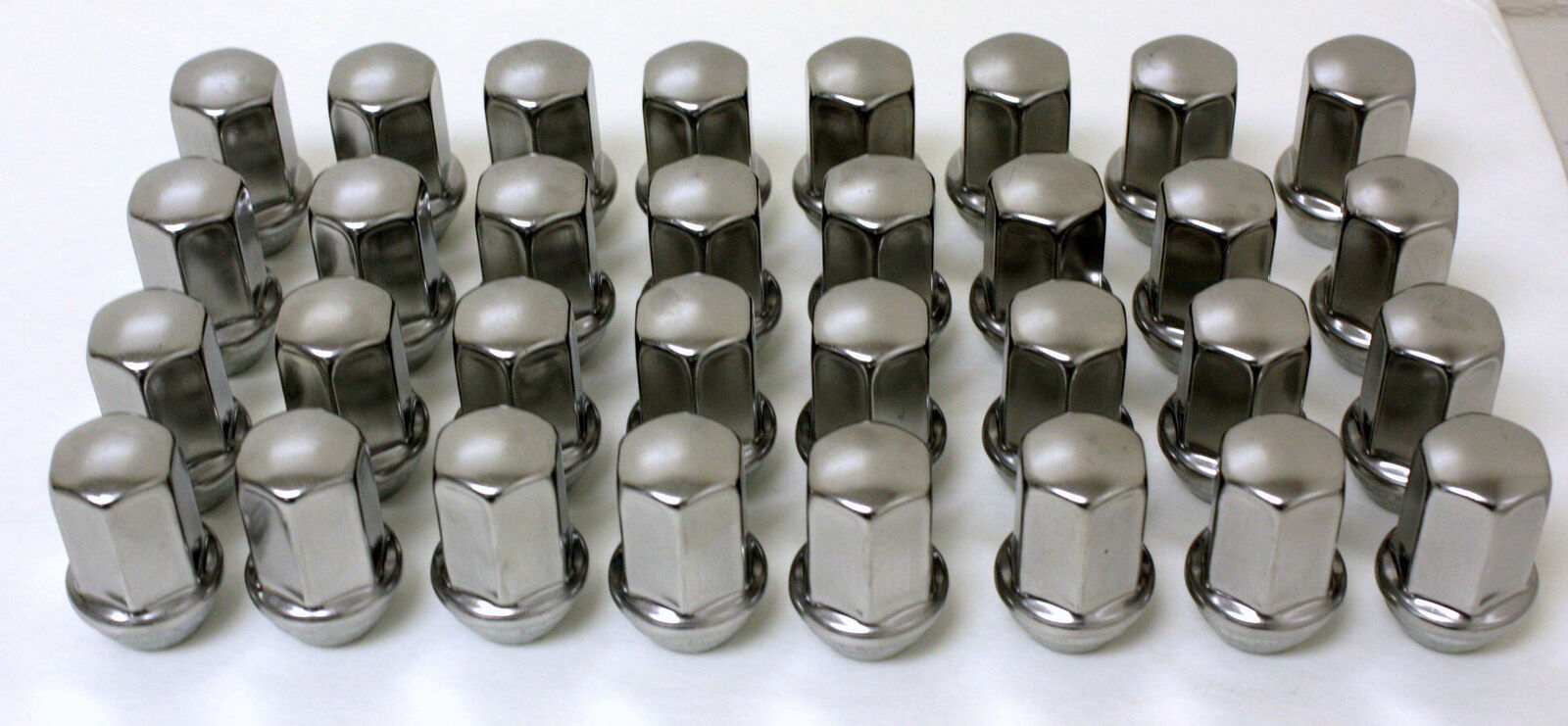 Chrome 20" 8 Lug Wheels Rims 8x165 2001-2010 GMC Sierra 2500 HD 3500 Lug Nuts3