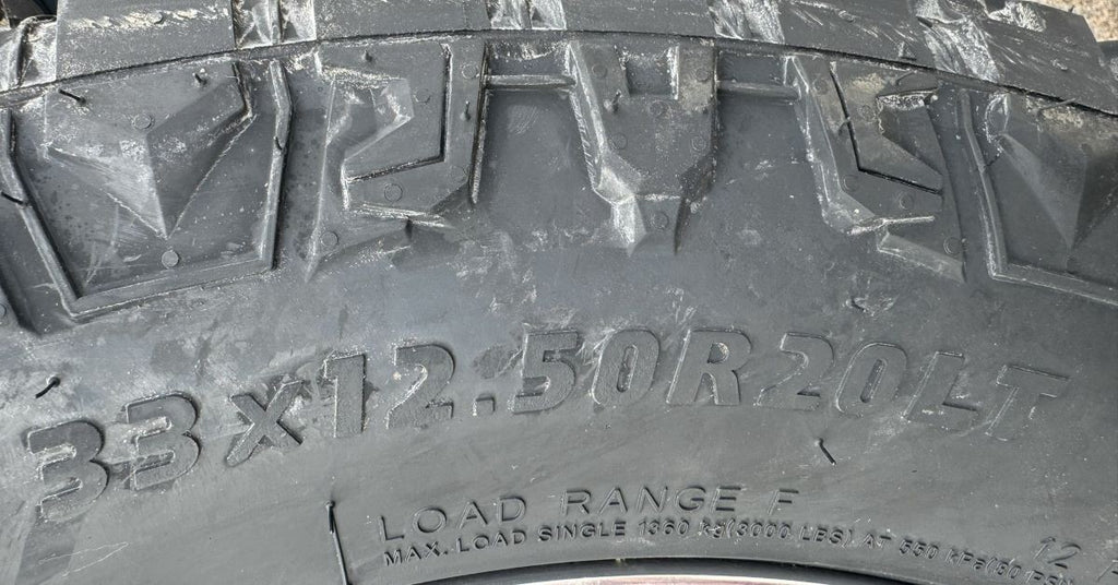 2011-2026 Chevy Silverado 2500 Chrome 20" 8-180 Wheels 33x12.50R20 R/T Tires6