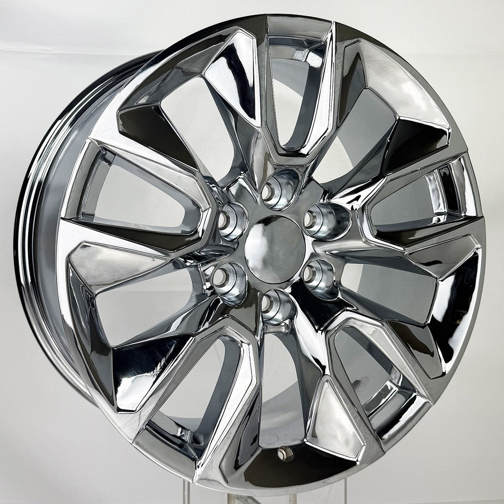 Chrome Chevy RST 20" Wheels BFG KO3 275/60R20 Tires Silverado Tahoe Suburban1