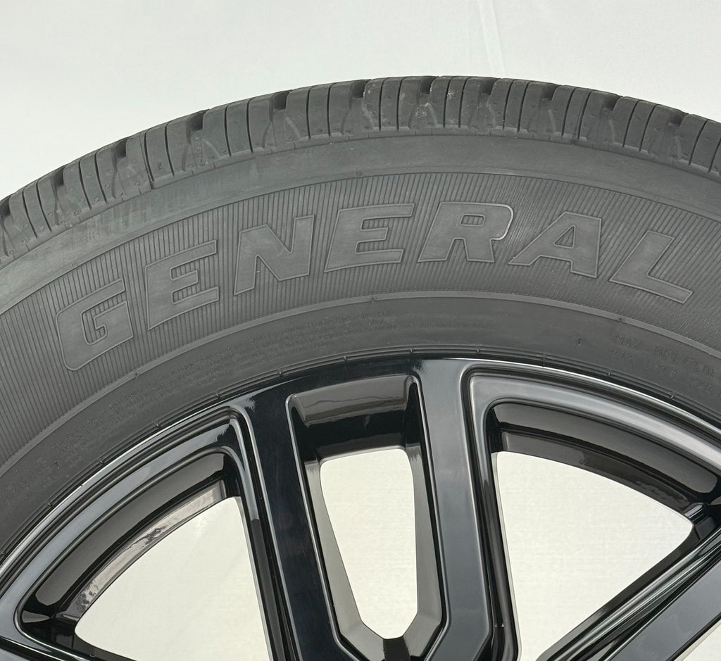 20" Chevy Silverado Tahoe Suburban OEM GM Wheels General HT Tires TPMS LUGS4