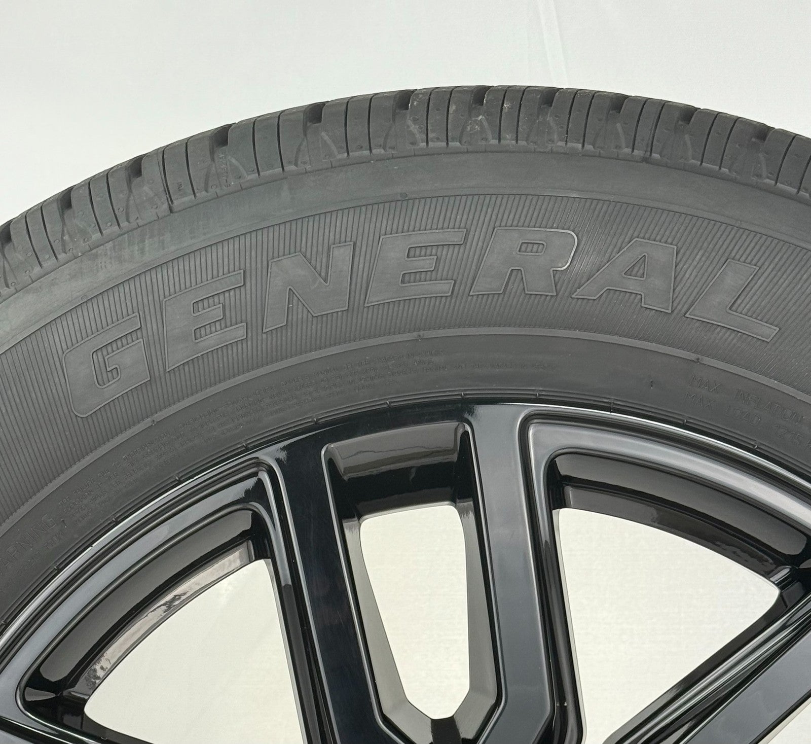 20" Chevy Silverado Tahoe Suburban OEM GM Wheels General HT Tires TPMS LUGS4