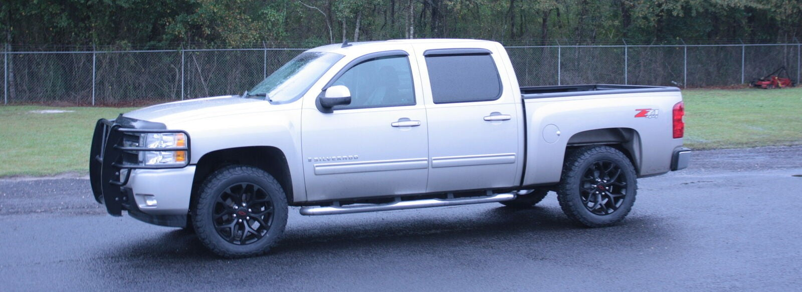 Chevy 20" Satin Matte Black Snowflake Wheels BFG Tires Silverado Tahoe Suburban4