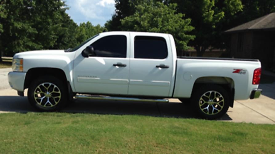 GMC 20" Black and Machine Snowflake Replica Wheels Rims for Sierra Yukon Denali3