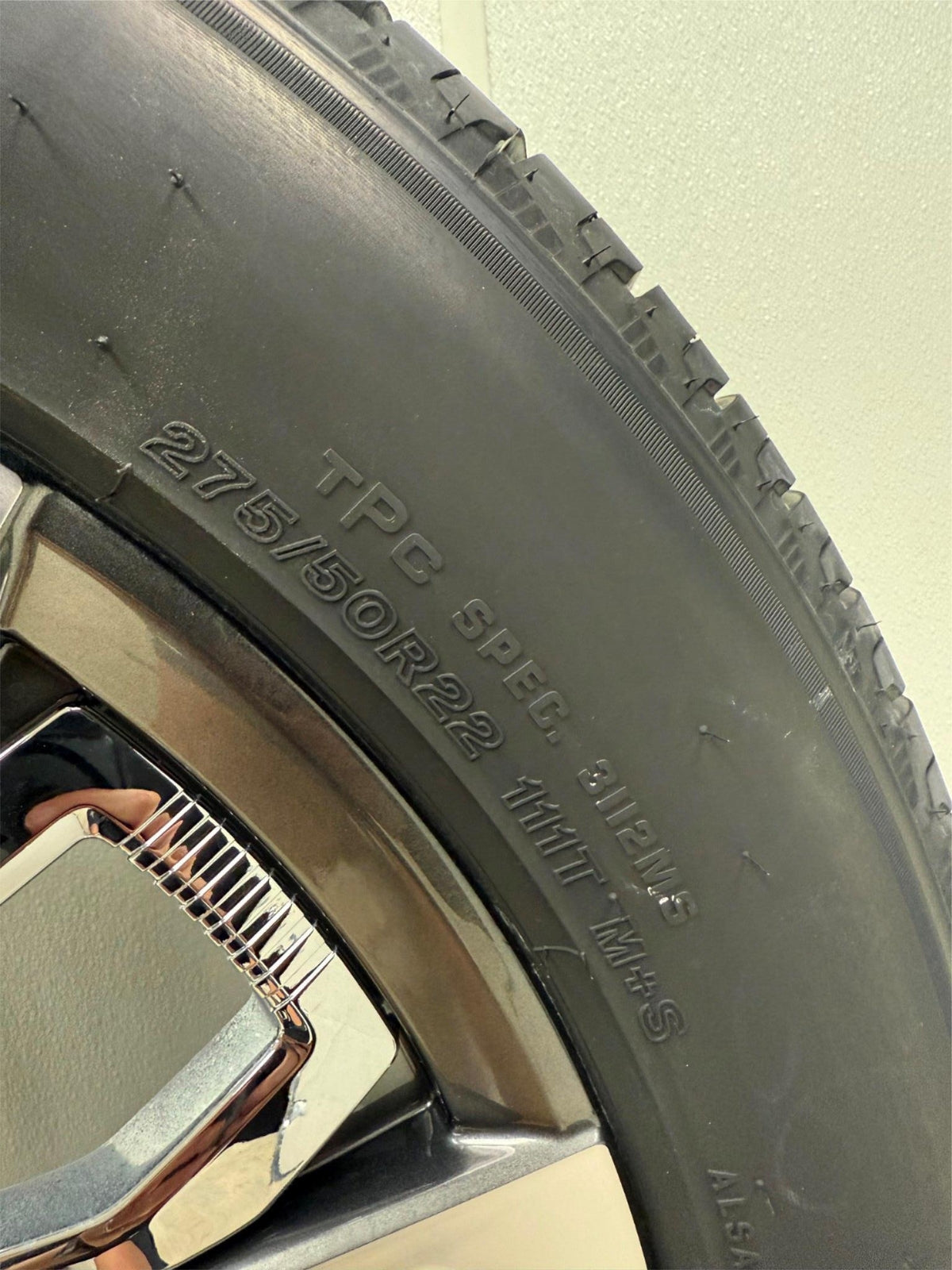 22" GMC Sierra Yukon Denali Ultimate OEM Wheels Bridgestone Tires New Takeoff4