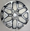 Chrome 22" Snowflake Wheels Rims For Chevy Silverado Suburban Tahoe Z71 CK1580