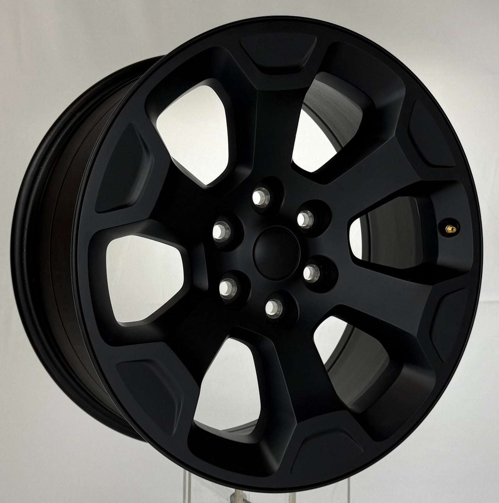 20" Satin Black Clad Wheels New Takeoff Set of 4 Fits 2000-18 Chevy Silverado3