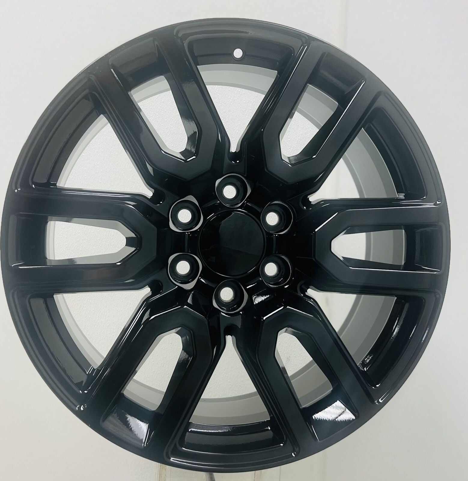 Gloss Black 20" AT4 Style Wheels Rims for 2000-2026 GMC Sierra Yukon Denali Set0
