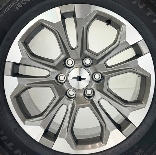 20" Chevy Silverado Tahoe Suburban OEM GM Wheels Continental Tires TPMS LUGS1