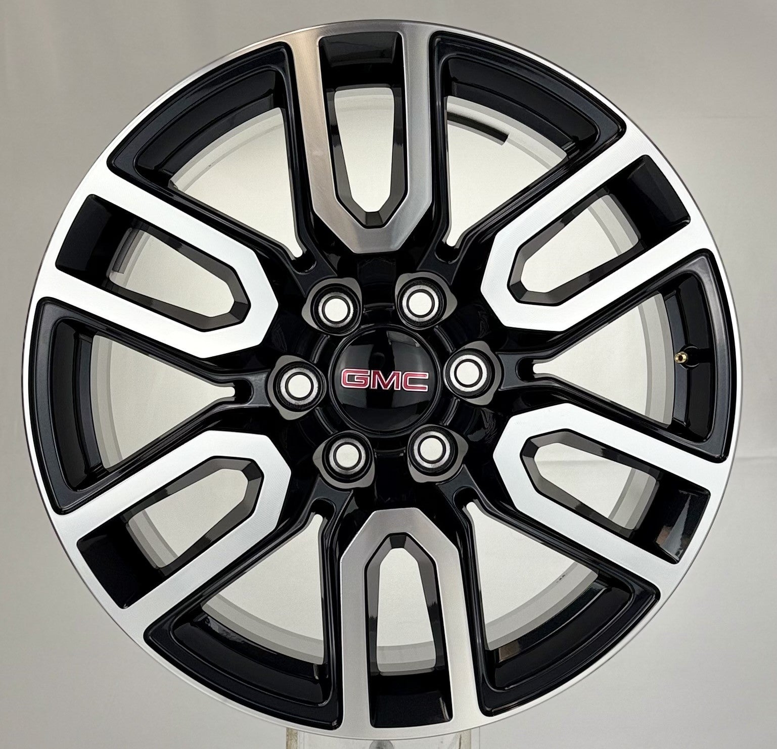 20" GMC Sierra Yukon Black And Machine AT4 OEM Wheels New Takeoff Set Of 40