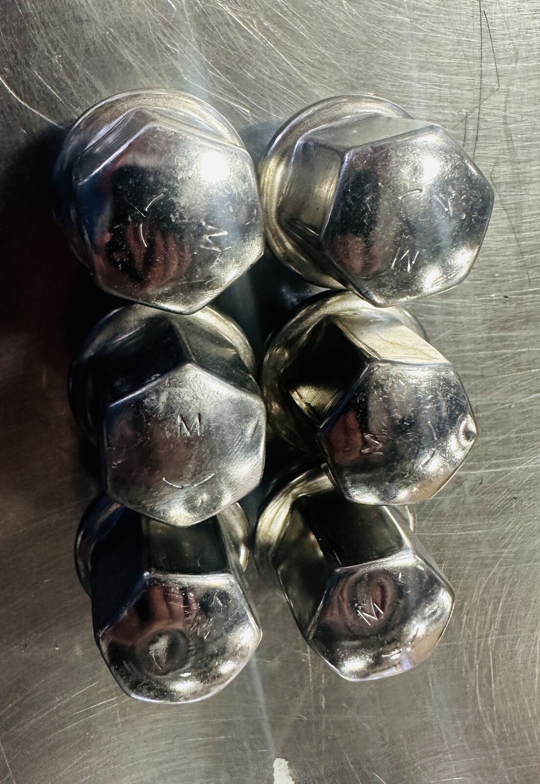 BLEMISHED Set Of 24 Dodge Ram 1500 Factory OEM 14mm X 1.5mm Polished Lug Nuts1