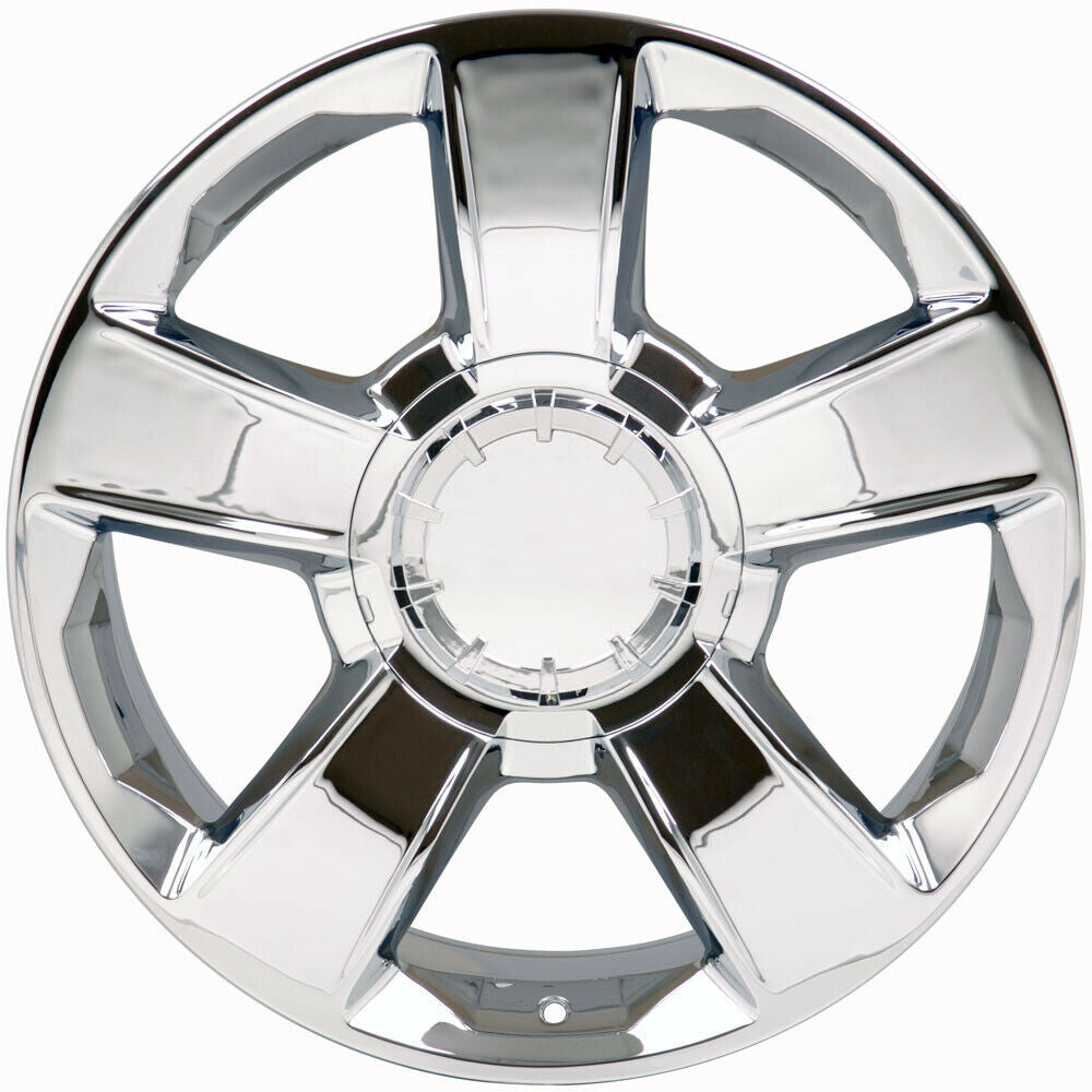 Chevy 20" Chrome Five Spoke Tahoe Replica Wheels Rims for 2000-2018 Suburban LTZ1