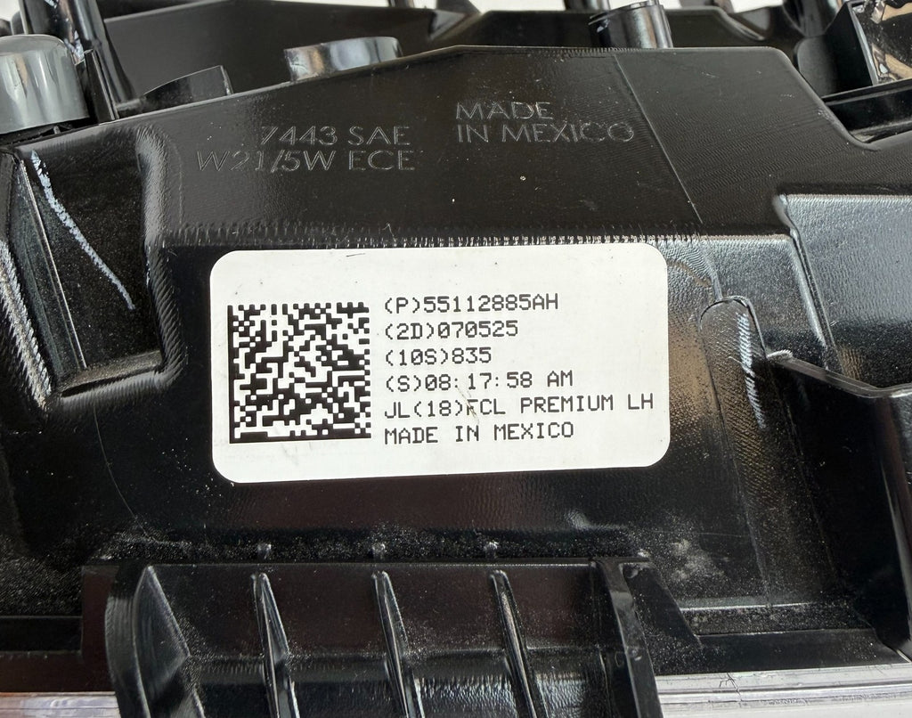 2018-2026 Jeep Wrangler/Gladiator LED Driver Side/LH OEM Turn Light 55112885AH10