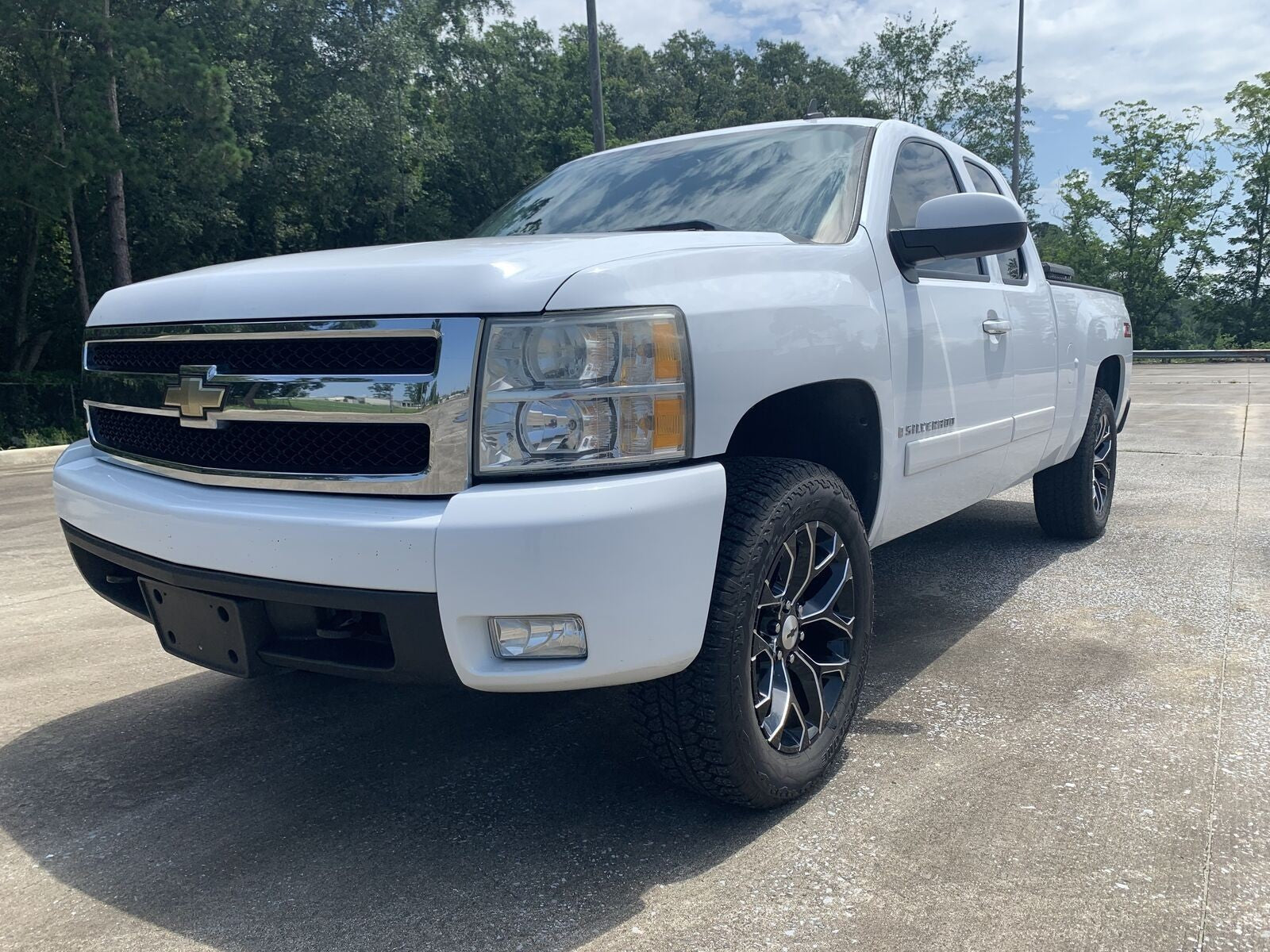 Chevy 20" Gloss Black Milled Edge Snowflake Wheels For 2000-2026 Silverado Tahoe1