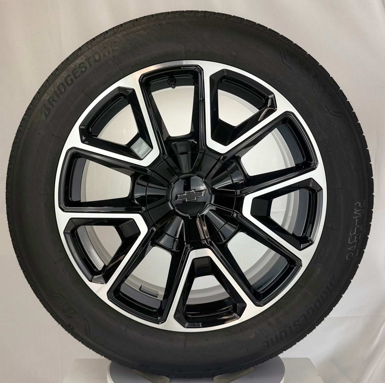 22" Chevy Silverado Tahoe Suburban RST OEM Wheels Bridgestone Tires New Takeoff0