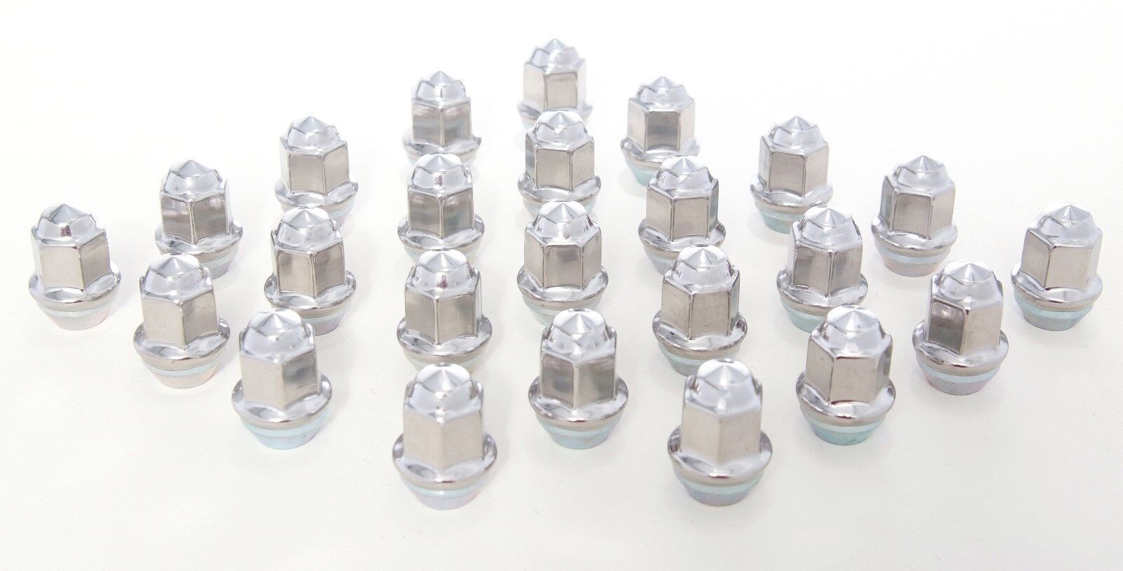 Set of 24 NEW 1/2"-20 Right Hand Thread Trailer Lug Nuts3