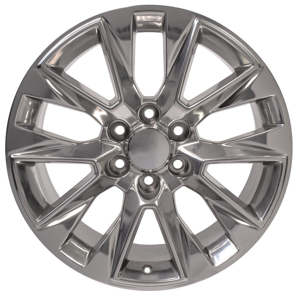 GMC Sierra Yukon Denali Polished 20" Next Gen LTZ Wheels Rims 2000-2026 Set Of 41